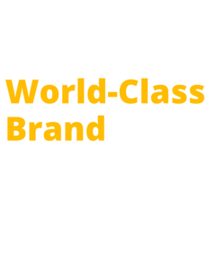 build a world class brand